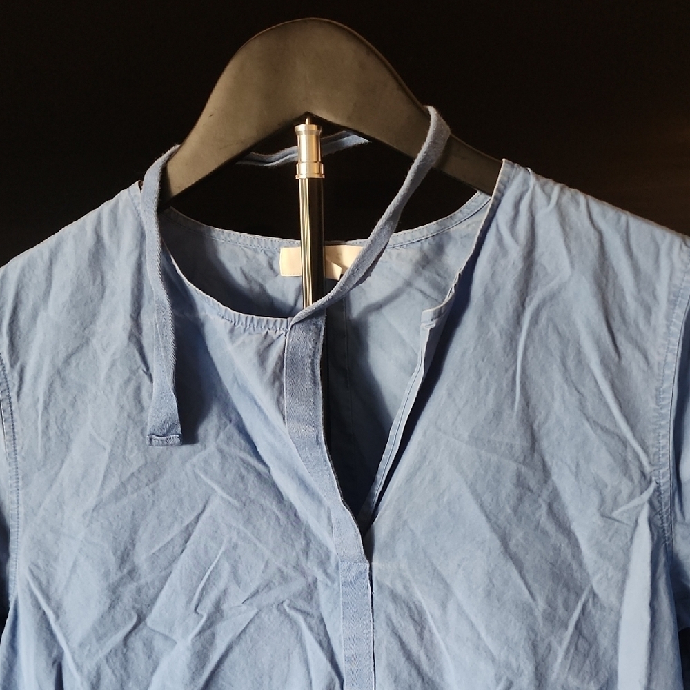 COS Blue Cotton Dress - Picture 5 of 14
